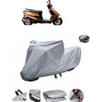 Wovex Suzuki An 125 Hk Su Geçirmez Motosiklet Brandası Arka Çanta Uyumlu - Gri
