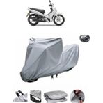 Wovex Yamaha Crypton Su Geçirmez Motosiklet Brandası Arka Çanta Uyumlu - Gri