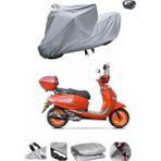Wovex Yuki Bellini 50-125 Motosiklet Brandası Arka Çanta Uyumlu - Gri