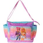 Wow Generation Kız Çocuk Star Desenli Pembe - Mor Renkli Omuz Çantası - W6034
