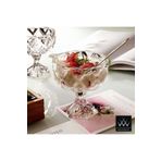 Wow Home Art - 6 Adet Cam Ayaklı Kase - Dondurmalık - Şekerlik - Sunumluk