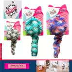 Wow Peluş Kedi Oyuncak Tüylü Renkli Fare