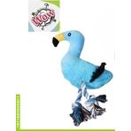 Wow Sesli, Diş İpli Peluş Flamingo Köpek Oyuncağı 40 Cm