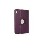 Wowacs Apple iPad 10.nesil 2022 10.9 Inç (A2696-A2757) ile Uyumlu 360° Dönebilen Standlı Tablet Kılıfı - iPad 10.Nesil 2022 10,9" - Mor