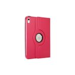 Wowacs Apple iPad 10.nesil 2022 10.9 Inç (A2696-A2757) ile Uyumlu 360° Dönebilen Standlı Tablet Kılıfı - iPad 10.Nesil 2022 10,9" - Pembe