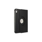Wowacs Apple iPad 10.nesil 2022 10.9 Inç (A2696-A2757) ile Uyumlu 360° Dönebilen Standlı Tablet Kılıfı - iPad 10.Nesil 2022 10,9" - Siyah