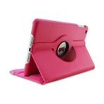 wowacs Apple Ipad 8.nesil 10.2" Kılıf A2270 A2428 A2429 A2430 Dönebilen Standlı Kapaklı Tablet Kılıf - Koyu Pembe