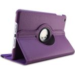 wowacs Apple Ipad 8.nesil 10.2" Kılıf A2270 A2428 A2429 A2430 Dönebilen Standlı Kapaklı Tablet Kılıf - Mor