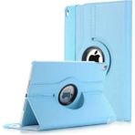 wowacs Apple iPad 9 Kılıf A2602 ( 9. Nesil ) 10.2 Inç 360 Dönebilen Pu Deri Standlı Tablet Kılıfı - iPad 9.Nesil 10.2" - Mavi