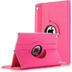 wowacs Apple iPad 9 Kılıf A2602 ( 9. Nesil ) 10.2 Inç 360 Dönebilen Pu Deri Standlı Tablet Kılıfı - iPad 9.Nesil 10.2" - Pembe