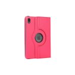 Wowacs Apple iPad Mini 6.nesil 2021 (A2567-A2568) ile Uyumlu 360° Dönebilen Standlı Tablet Kılıfı - Pembe
