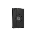 Wowacs Apple iPad Mini 6.nesil 2021 (A2567-A2568) ile Uyumlu 360° Dönebilen Standlı Tablet Kılıfı - Siyah