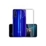 Wowacs Huawei Honor 20 ile Uyumlu Kılıf Şeffaf Esnek Silikon Telefon Kılıfı Kapak