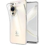 Wowacs Huawei Nova 12S ile Uyumlu Kılıf Şeffaf Kamera Korumalı Esnek Silikon Telefon Kılıfı Kapak