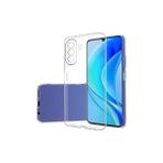 Wowacs Huawei Nova Y70 ile Uyumlu Kılıf Şeffaf Kamera Korumalı Esnek Silikon Telefon Kılıfı Kapak