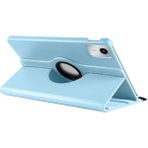 Wowacs Lenovo Tab K11 Gen 2 TB336FU Uyumlu Kılıf Dönebilen Standlı Tablet Kılıfı - Mavi