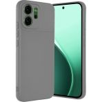 Wowacs Oppo Reno 14 Uyumlu Kılıf Karbon Tasarım Kamera Korumalı Silikon Telefon Kılıfı Kapak - Gri