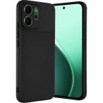 Wowacs Oppo Reno 14 Uyumlu Kılıf Karbon Tasarım Kamera Korumalı Silikon Telefon Kılıfı Kapak - Siyah