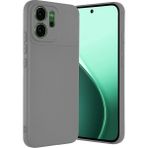 Wowacs Oppo Reno 14F Uyumlu Kılıf Karbon Tasarım Kamera Korumalı Silikon Telefon Kılıfı Kapak - Gri - Reno 14 F