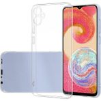 Wowacs Samsung Galaxy A05 ile Uyumlu Kılıf Şeffaf Kamera Korumalı Esnek Silikon Telefon Kılıfı Kapak