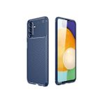 Wowacs Samsung Galaxy A56 Uyumlu Kılıf Karbon Tasarım Kamera Korumalı Silikon Telefon Kılıfı Kapak - Lacivert