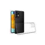 Wowacs Samsung Galaxy A73 ile Uyumlu Kılıf Şeffaf Kamera Korumalı Esnek Silikon Telefon Kılıfı Kapak