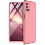 Wowacs Samsung Galaxy M31S ile Uyumlu Kılıf 3 Parçalı Tam Koruma Dayanıklı Soft Ince Kılıf - Rose