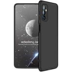 Wowacs Samsung Galaxy M52 ile Uyumlu Kılıf 3 Parçalı Tam Koruma Dayanıklı Soft Ince Kılıf - Siyah