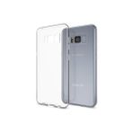 Wowacs Samsung Galaxy S8 ile Uyumlu Kılıf Şeffaf Kamera Korumalı Esnek Silikon Telefon Kılıfı Kapak