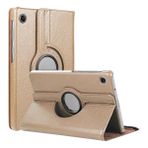 wowacs Samsung Galaxy Tab A8 10.5 SM-X200 SM-X205 Kılıf Birebir Uyumlu Dönebilen Tablet Kılıfı - Gold