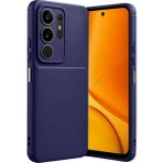 Wowacs Vivo Y29 4g Uyumlu Kılıf Karbon Tasarım Kamera Korumalı Silikon Telefon Kılıfı Kapak - Lacivert