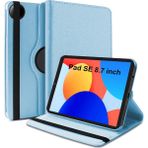 Wowacs Xiaomi Redmi Pad Se 8.7 Inç ile Uyumlu 360° Dönebilen Standlı Tablet Kılıfı - Redmi Pad SE 8.7" - Mavi