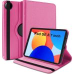 Wowacs Xiaomi Redmi Pad Se 8.7 Inç ile Uyumlu 360° Dönebilen Standlı Tablet Kılıfı - Redmi Pad SE 8.7" - Pembe