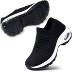 WOWEI Slip On Siyah Beyaz Unisex Spor Ayakkabı