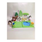 woxwood Wox Ahşap Çiftlik Hayvanları Oyuncak Seti Montessori Waldorf