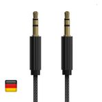 Woyax by Deji 3.5mm to 3.5mm Aux Ses Kablosu Stereo Destekli Örgülü 1.2m