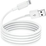 Woyax by Deji iPhone Uyumlu USB To Lightning 6 6S 7 8 X XS XR 11 12 13 14 Pro Max Plus Hızlı Şarj Kablosu Beyaz
