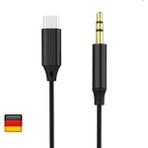 Woyax By Deji Type-C To Aux 3.5mm Ses Kablosu 1.2m Stereo Ses - Siyah