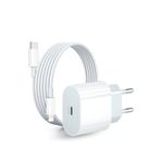 Woyax Ipad Pro 11" 1, 2 Ve 3. Nesil ile Uyumlu Şarj Aleti/Cihazı Seti 20W Lightning