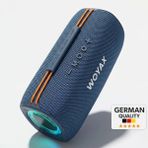 Woyax Taşınabilir Bluetooth Hoparlör, 30W Güçlü Ses ve RGB Aydınlatma Özellikli Oval Model