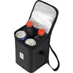 Woys Bags Termal Korumalı Plaj Piknik Kamp Çantası 6 Litre Siyah Cinsiyet Uygun