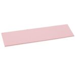 Wozlo 0.5MMX22X70MM Termal Pad M2 SSD Ngff Nvme 2280 Chipset Soğutucu - 7X2CM - Pembe - 9W/MK