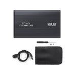 Wozlo 2.5 Hdd Kutusu Usb 3.0 Harici Harddisk Ssd Kutu - Alüminyum Gövde - Micro Usb 3.0 Giriş