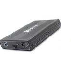 Wozlo 3.5''" USB 3.0 Harici Sata HDD Harddisk Kutusu - Siyah
