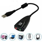 Wozlo 7.1 USB 12 Kanal 64 Bit 5HV2 Destekli Kablolu Audio Çevirici Harici Ses Kartı