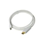 Wozlo Apple Macbook Mini Displayport (Thunderbolt) To HDMI Kablo 1.8m