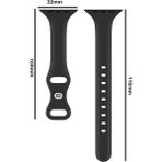 Wozlo Apple Watch 1, 2, 3, 4, 5, 6, 7, 8, Se Silikon Kordon Kayış - S-m Beden 38/40/41mm - Kırmızı