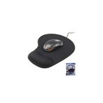 WOZLO Bilek Destekli Mouse Pad - Gamer Silikon Jel Oyun Ped