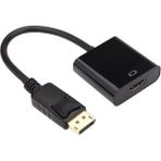 Wozlo Displayport To HDMI Çevirici Kablo - Siyah