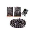 WOZLO Koodmax Spiral Kablo Toplayıcı Koruyucu Ve Düzenleyici Organizer 28mm - Siyah - 1.5 M